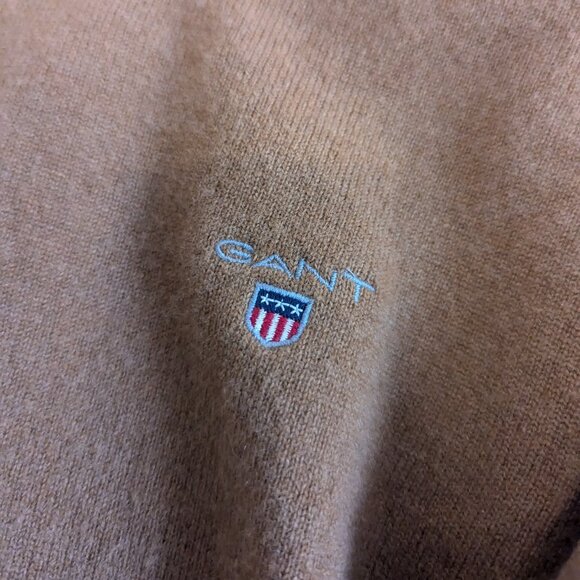 GANT - Lambswool crewneck sweater - Sz M - Picture 6 of 8